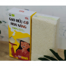 Gạo hữu cơ Hoa Nắng - Vàng Lúa Chín Hộp 2 kg