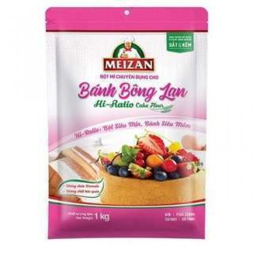 Bột Mì Chuyên Dụng Bánh Bông Lan Meizan Gói 1kg