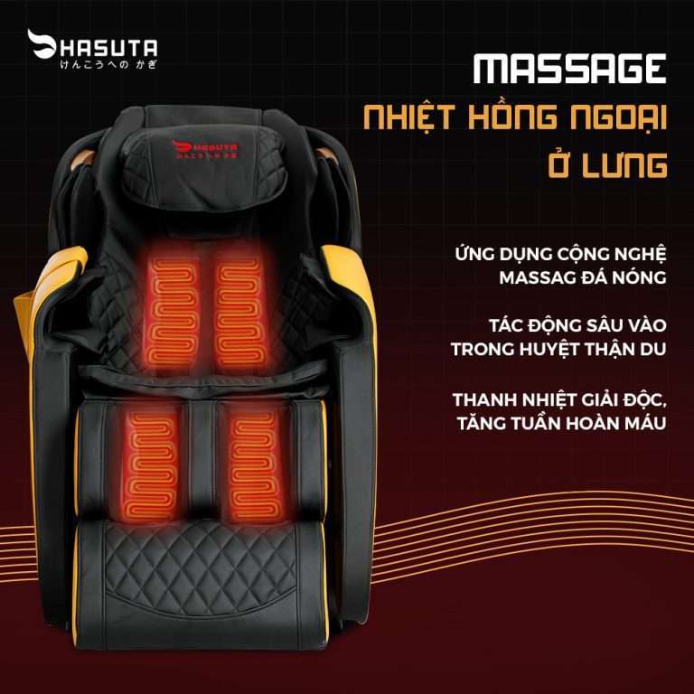 Ghế Massage Hasuta 100W HMC-560