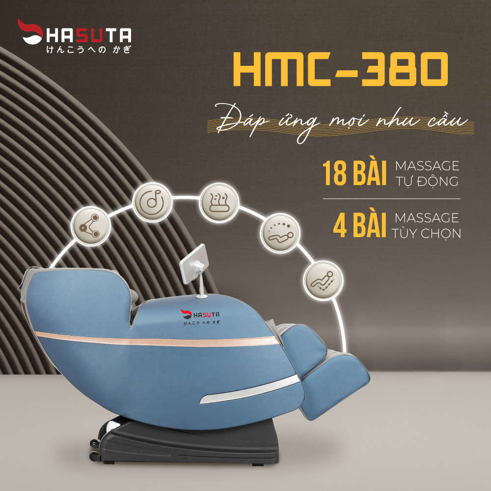 Ghế Massage Hasuta 80W HMC-380