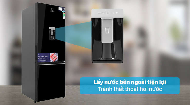 Tủ Lạnh Electrolux 308 Lít EBB3402K-H
