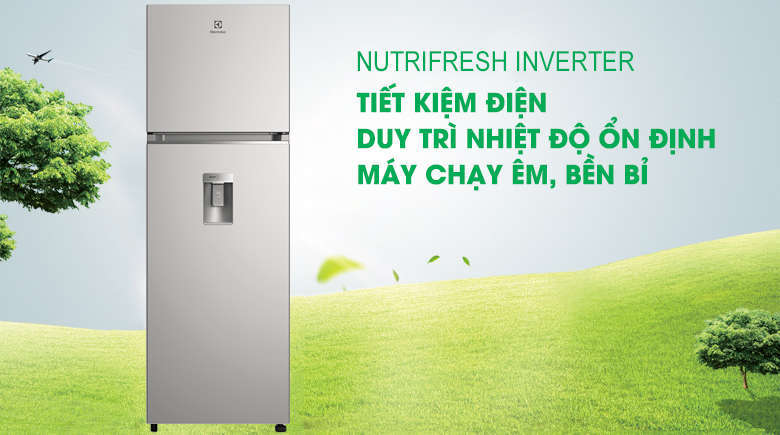 Tủ Lạnh Electrolux 341 Lít ETB3740K-A
