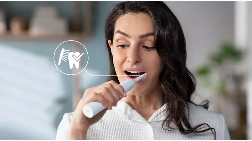 Cảm biến lực ấn tích hợp bảo vệ răng và nướu của bạn