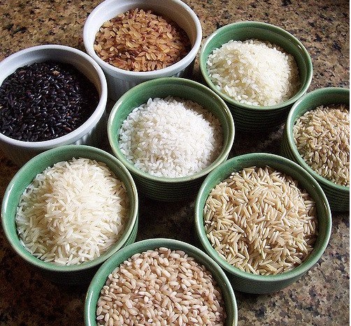 Có rất nhiều loại gạo khác nhau